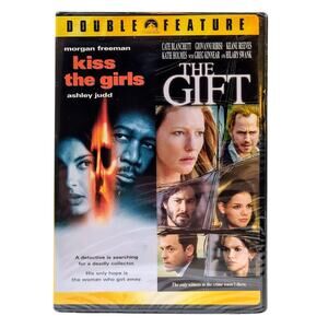 Kiss the Girls 1997 The Gift 2000 DVD Double Feature Keanu Reeves Freeman New